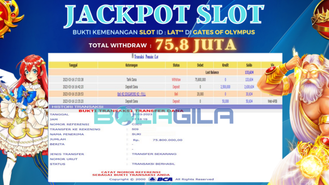 JACKPOT BOLAGILA #6