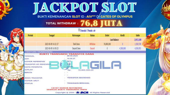 bukti jp bolagila #235