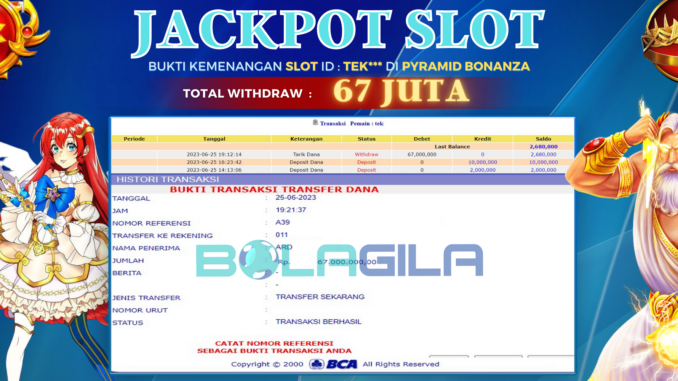 bukti jp bolagila #256