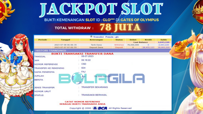 bukti jp bolagila #266