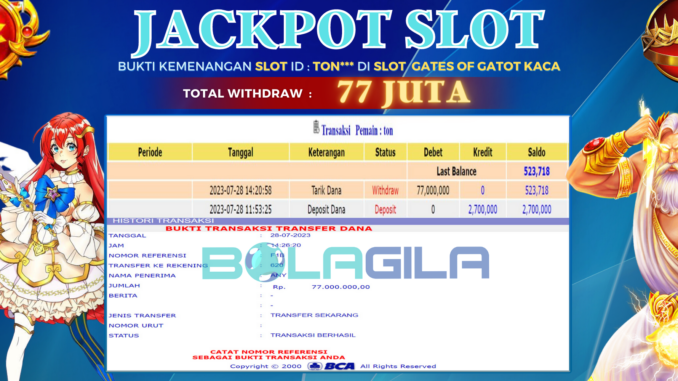 bukti jp bolagila #318