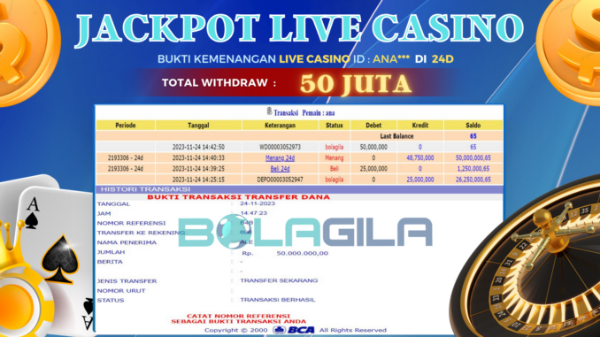 bukti jp bolagila #577