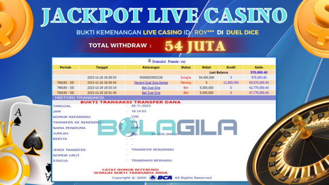 bukti jp bolagila #582