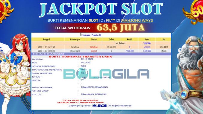 bukti jp bolagila #520