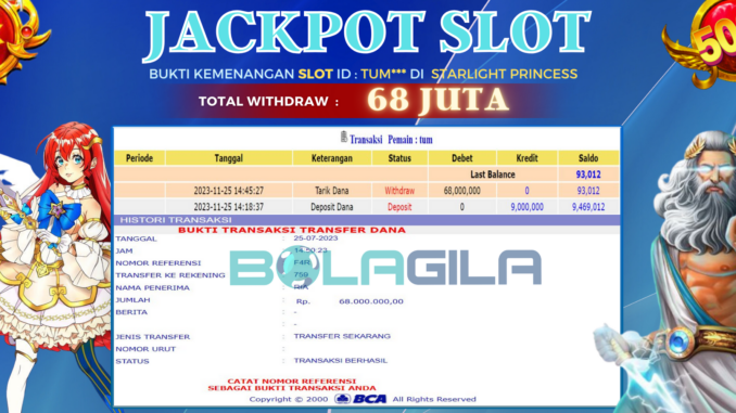 bukti jp bolagila #580